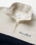 Made in Canad Club Fleece Half Zip Navy - Unisex - Province of Canada