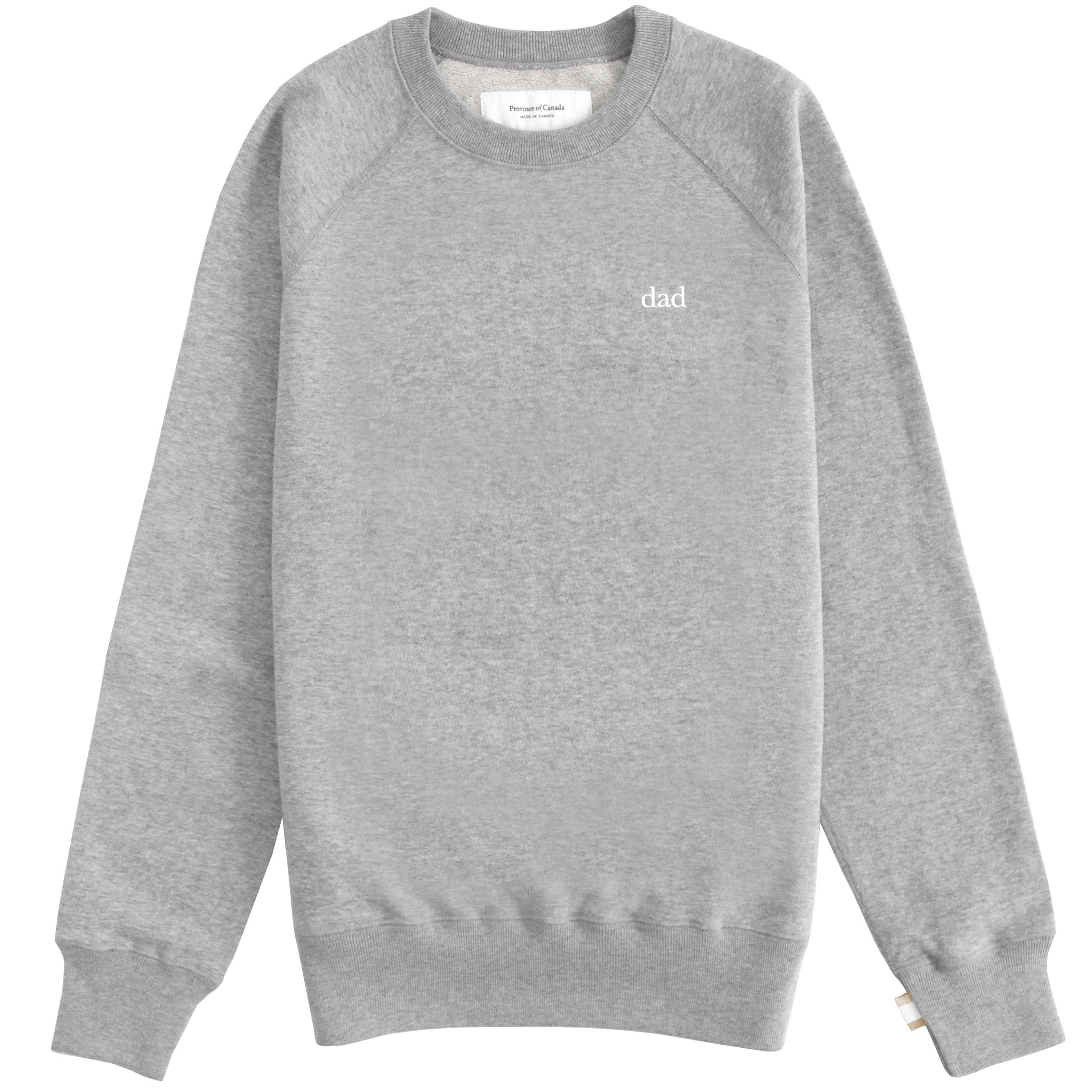 Province of Canada - Dad Crewneck Sweater - Made in Canada