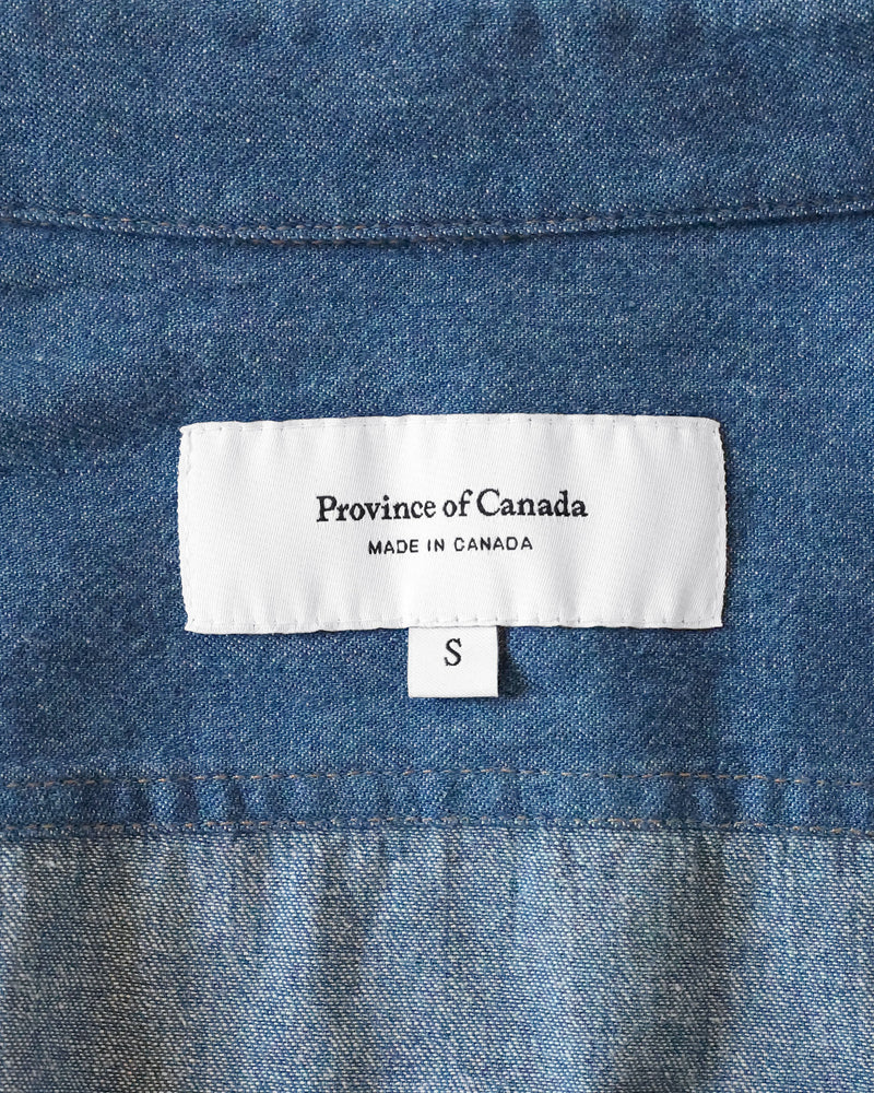 Made in Canada 100% Cotton Dark Wash Denim Dress - Province of Canada