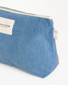 Made in Canada 100% Cotton Denim Pouch Bag Organizer - Province of Canada