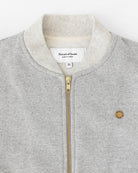 Made in Canada 100% Cotton Reverse Fleece Bomber Eggshell Unisex Fit - Province of Canada