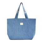 100% Cotton Made in Canada Large Wordmark Tote Bag Denim - Province of Canada