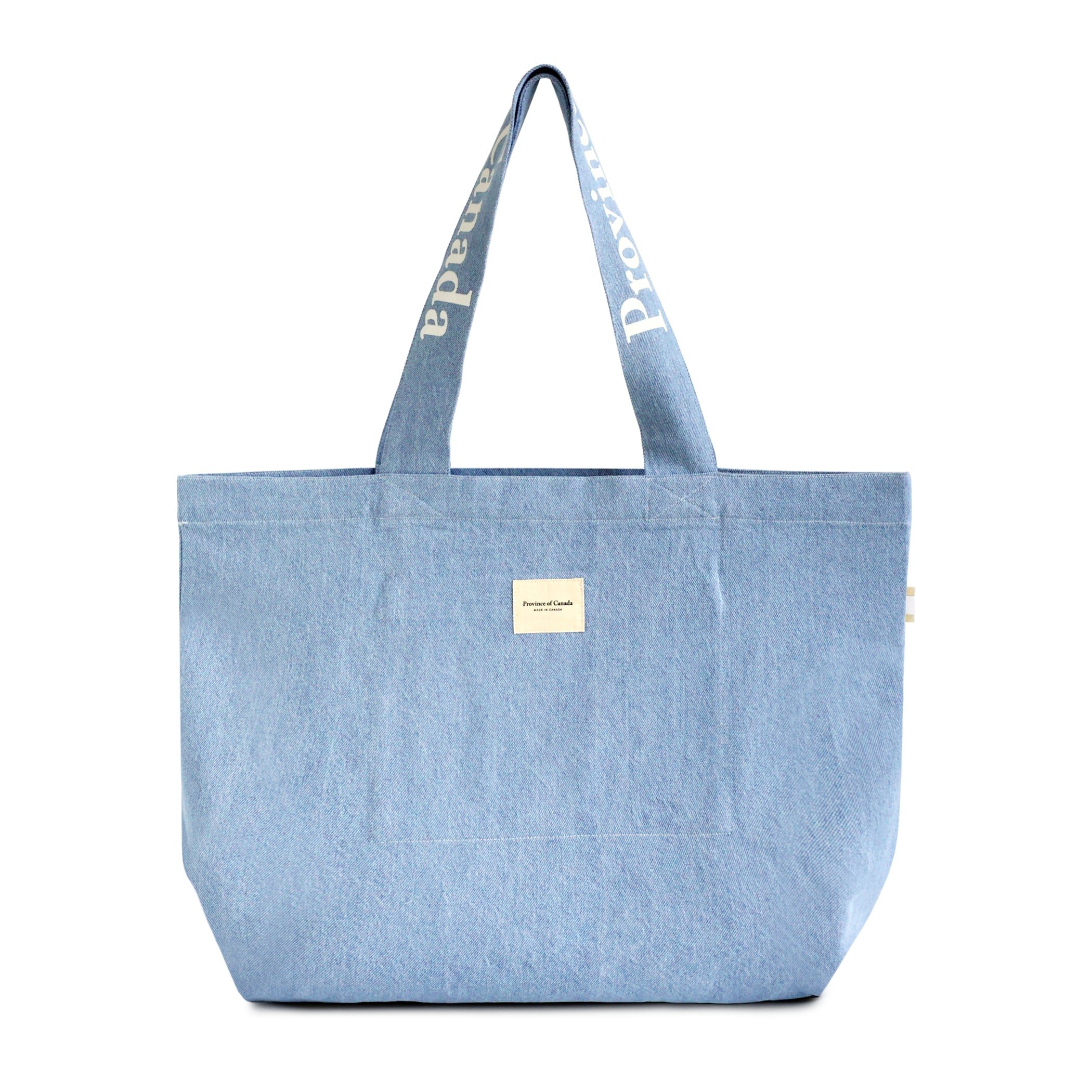 Wordmark Tote Bag Denim – Province of Canada