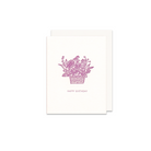 Foil Bouquet Happy Birthday Greeting Card - Made in Canada