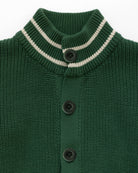 Made in Canada 100% Cotton Knit Cardigan Forest - Unisex - Province of Canada