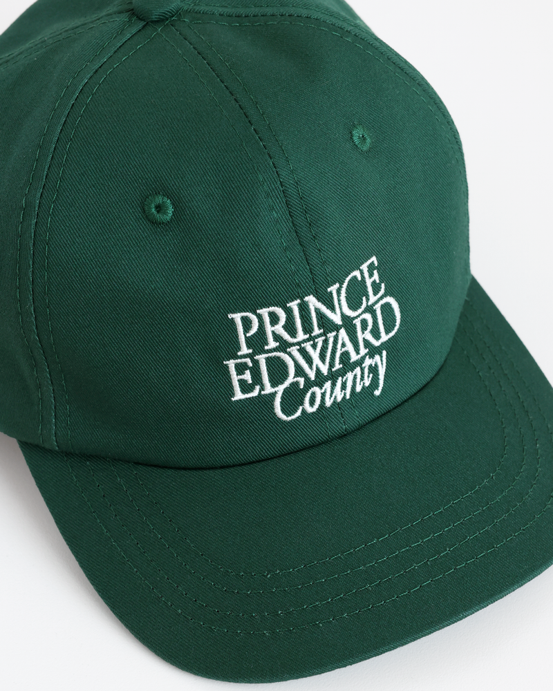 Made in Canada 100% Cotton Prince Edward County Baseball Hat Forest - Province of Canada