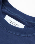 Made in Canada 100% Cotton Mom Sweatshirt French Blue - Unisex - Province of Canada