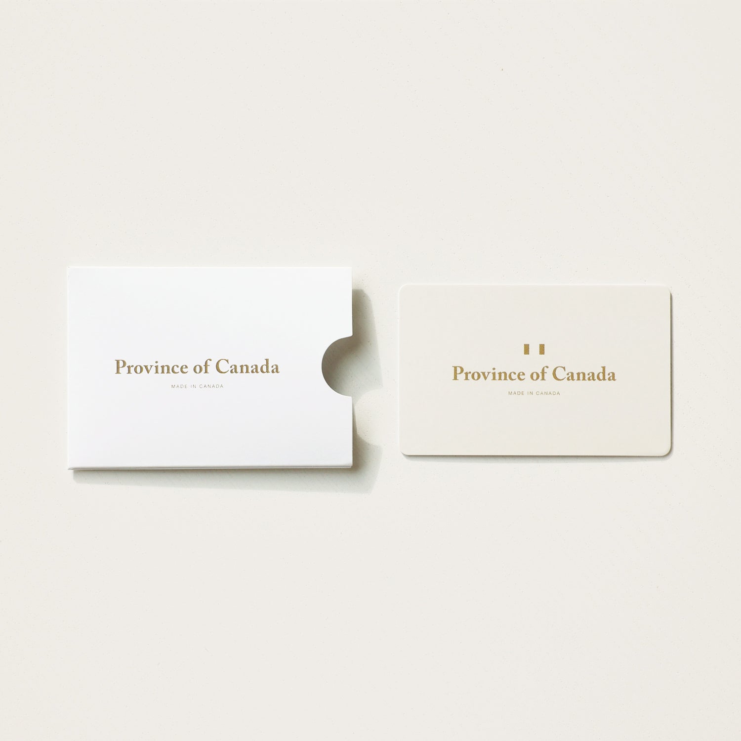 Province of Canada Gift Card