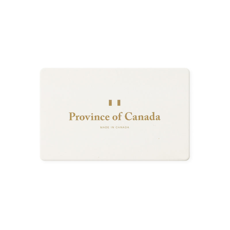 Province of Canada Gift Card