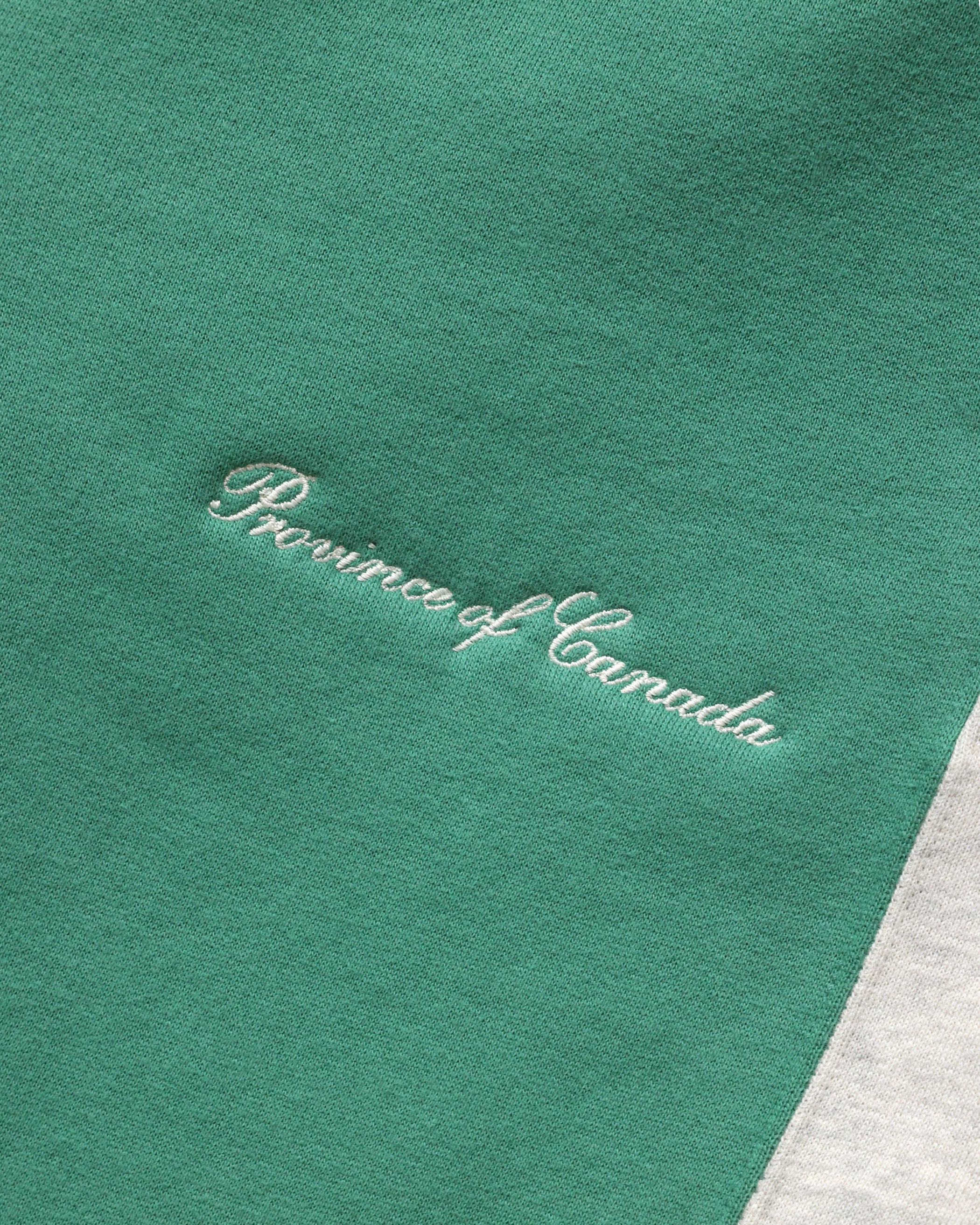 Made in Canada Cotton Club Fleece Sweatpant Green - Unisex - Province of Canada