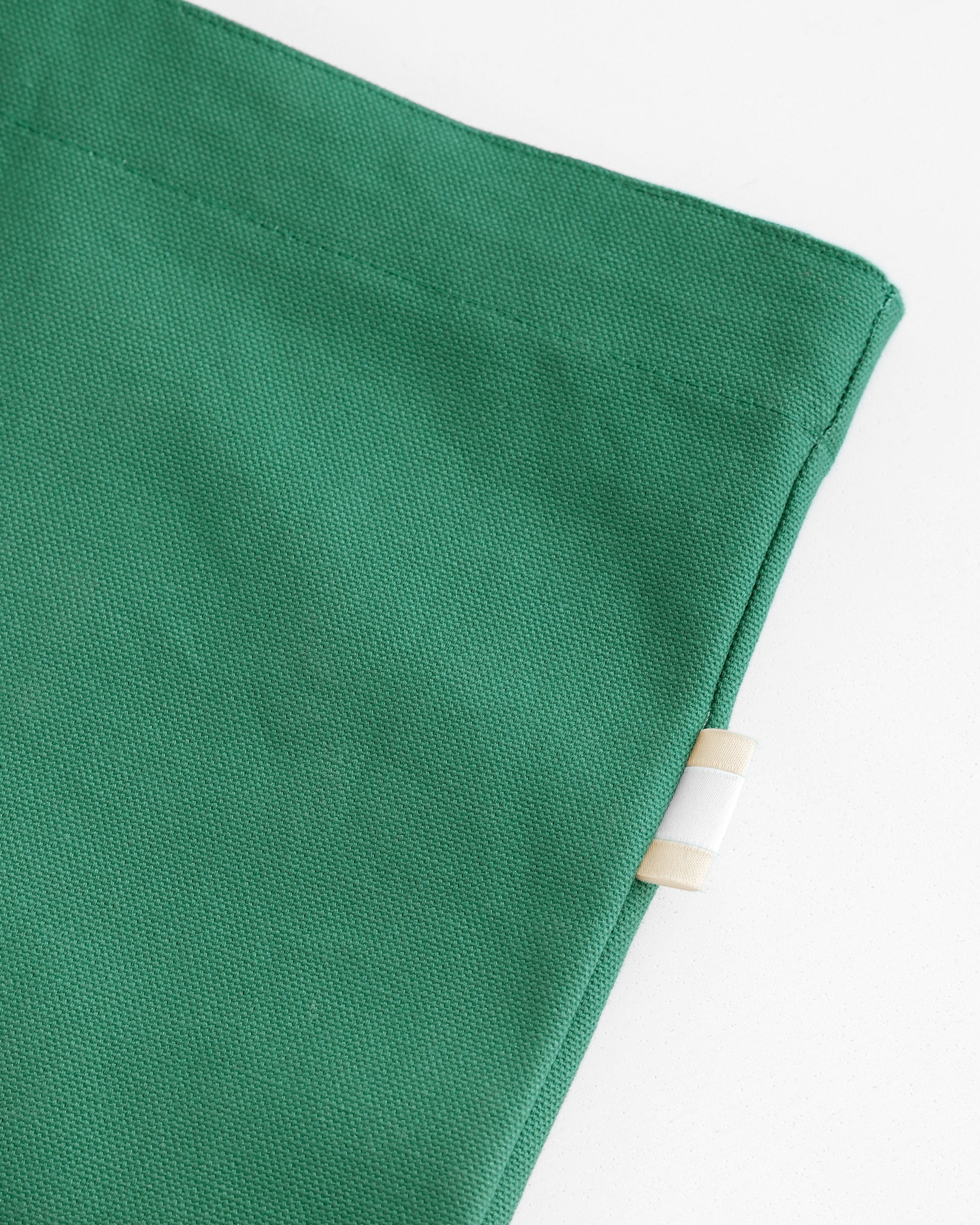 Made in Canada 100% Cotton Football Script Tote Bag Green - Province of Canada