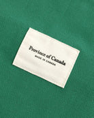 Made in Canada 100% Cotton Football Script Tote Bag Green - Province of Canada