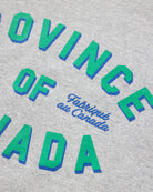 Made in Canada The Logo Fleece Sweatshirt Heather Grey - Province of Canada