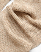 Made in Canada 100% Cotton Cotton Knit Scarf Heather Beige - Province of Canada 