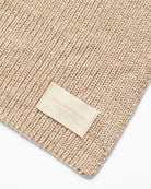 Made in Canada 100% Cotton Cotton Knit Scarf Heather Beige - Province of Canada 