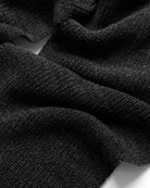 Made in Canada 100% Cotton Knit Scarf Heather Black - Province of Canada 