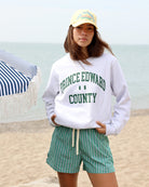 Made in Canada Prince Edward County Fleece Sweatshirt Cloud - Unisex - Province of Canada