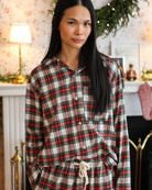 Made in Canada 100% Cotton Marley Plaid Flannel Pyjama Shirt - Unisex - Province of Canada 