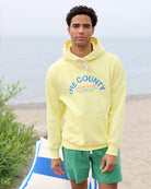 Made in Canada The County Fleece Hoodie Lemon - Unisex - Province of Canada 
