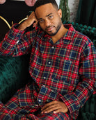 Made in Canada 100% Cotton McCallister Plaid Flannel Pyjama Shirt - Unisex - Province of Canada
