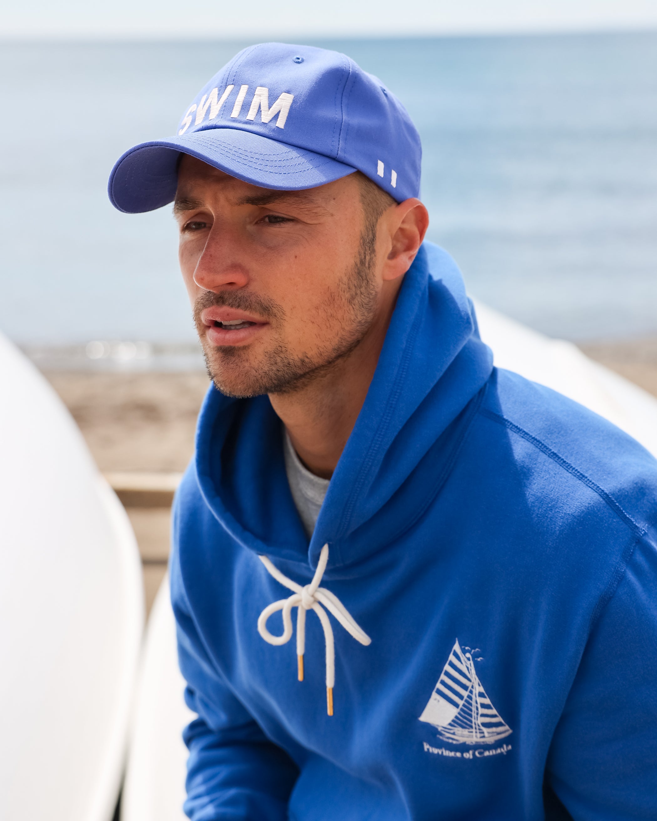 Made in Canada Blue Swim Baseball Hat - Province of Canada 