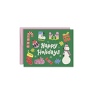 Holiday Icons Greeting Card - Made in Canada - Province of Canada