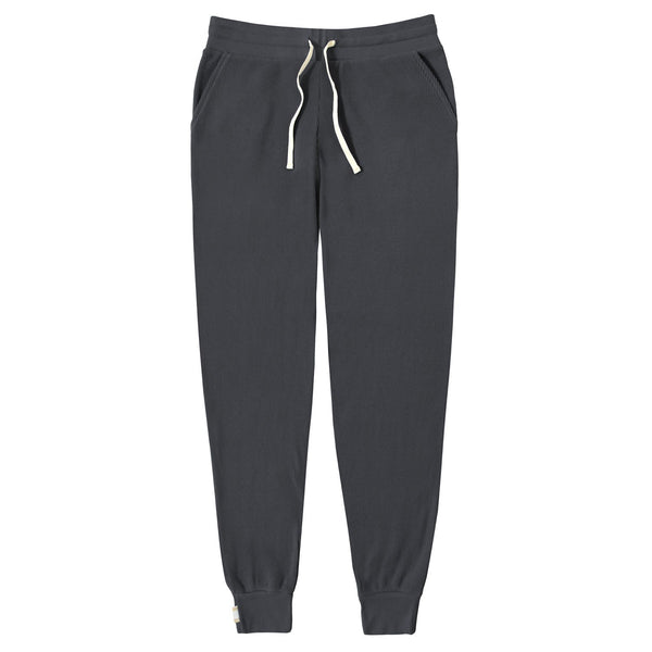 Made in Canada Pyjamas Organic Cotton Morning Waffle Sweatpant Ink - Province of Canada