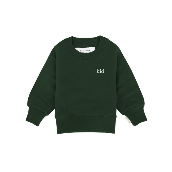 Made in Canada The Kid Sweatshirt Forest - Province of Canada
