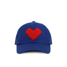 Made in Canada 100% Cotton Kids Heart Baseball Hat Royal Blue - Province of Canada