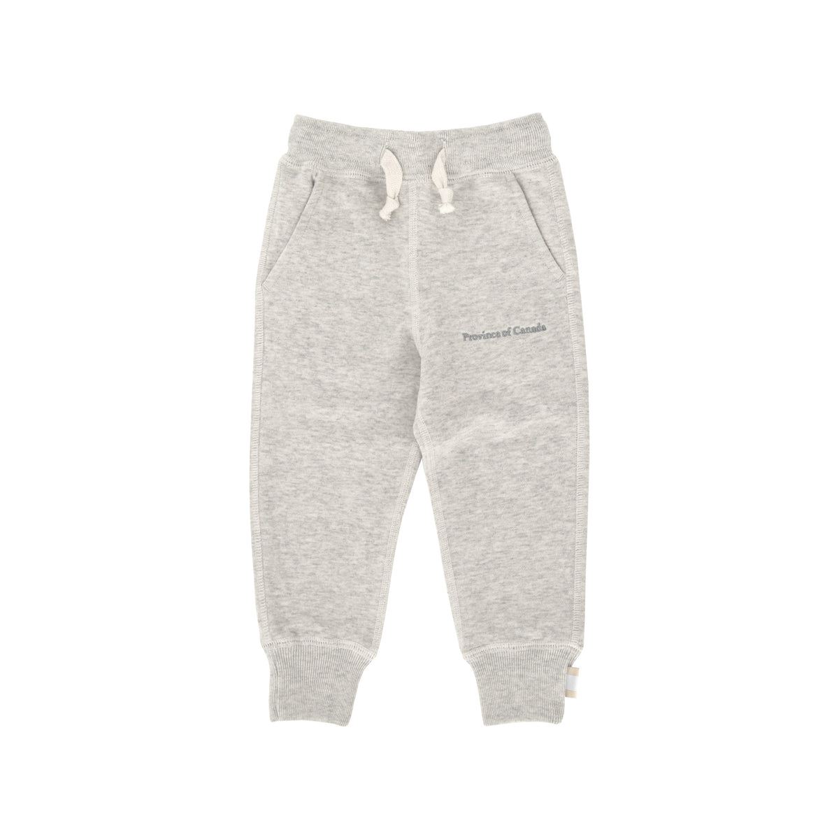Kids French Terry Sweatpant Eggshell - Unisex - Made in Canada - Province of Canada