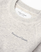 Kids French Terry Sweatshirt Eggshell - Unisex - Made in Canada - Province of Canada