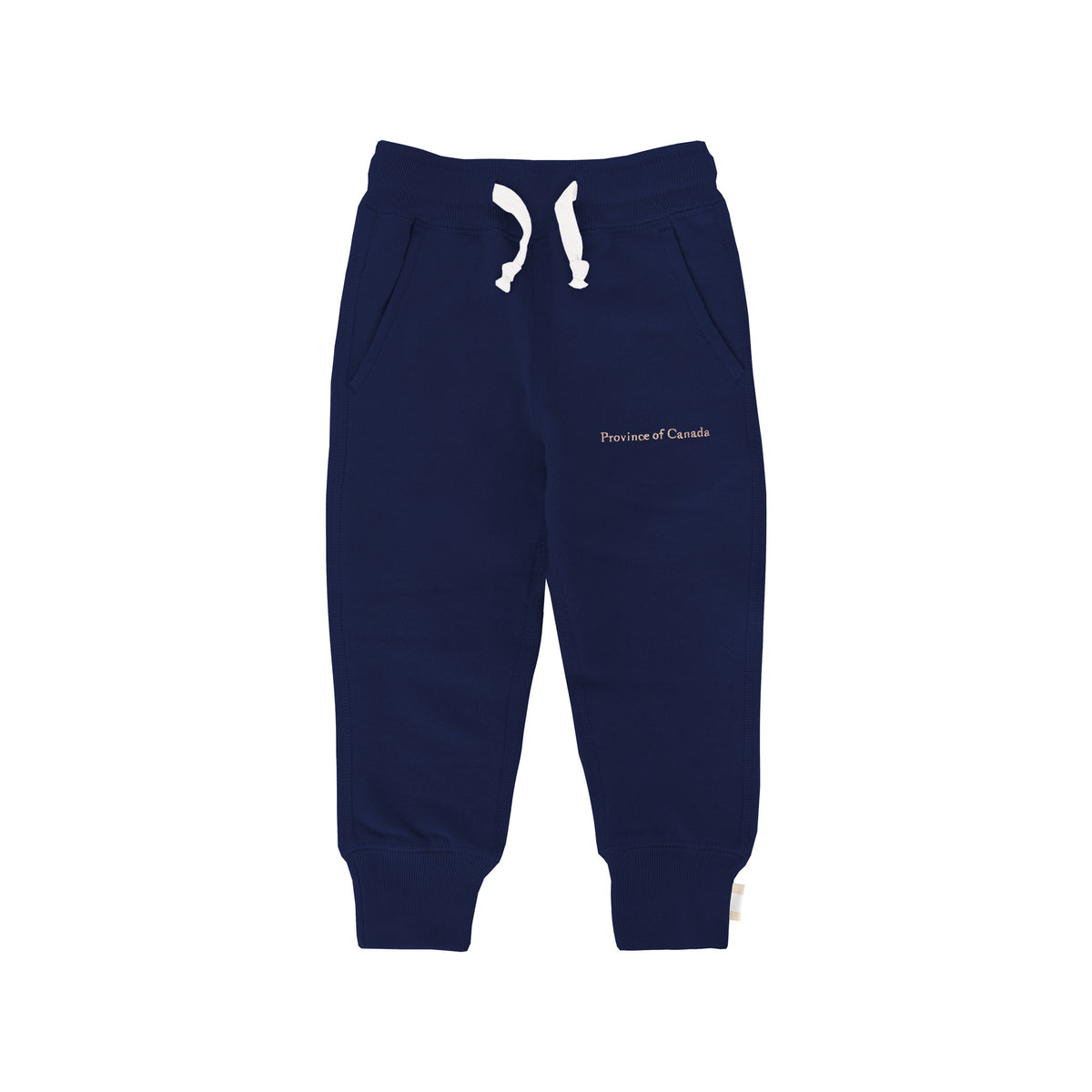 Made in Canada Kids French Terry Sweatpant Navy Unisex - Province of Canada