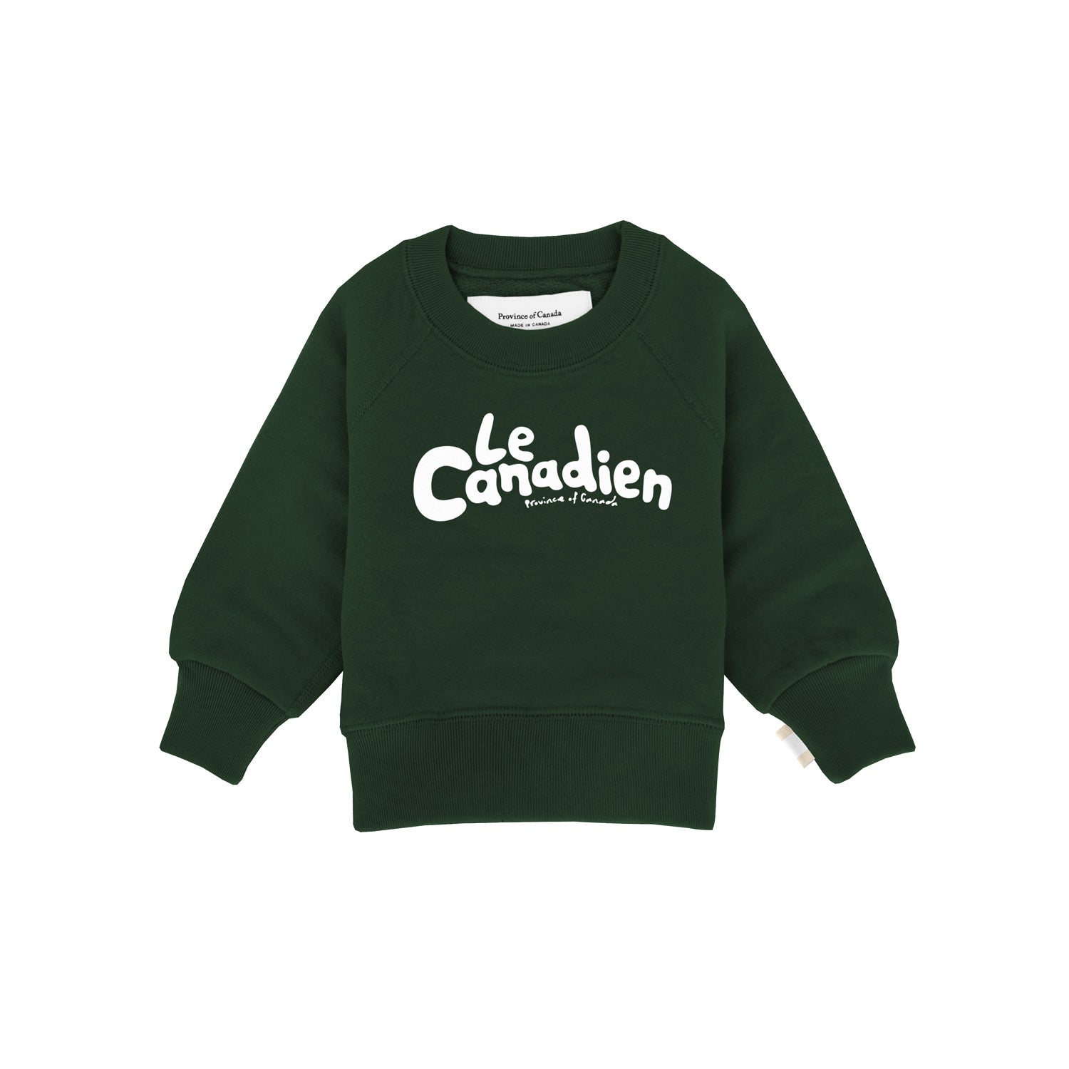 Le Canadien Kids Forest Sweatshirt - Made in Canada - Province of Canada