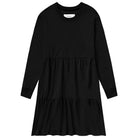 Made in Canada Tier Long Sleeve Dress Black - Province of Canada