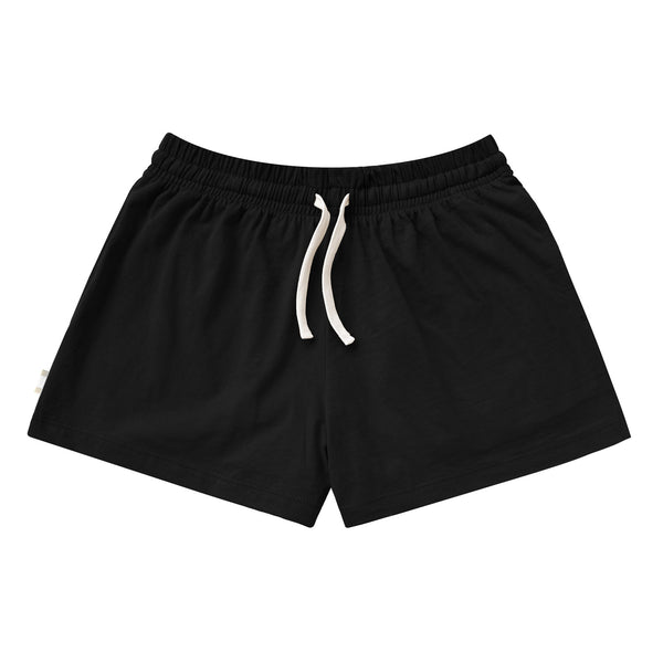 Made in Canada 100% Cotton Jersey Short Black - Womens - Province of Canada