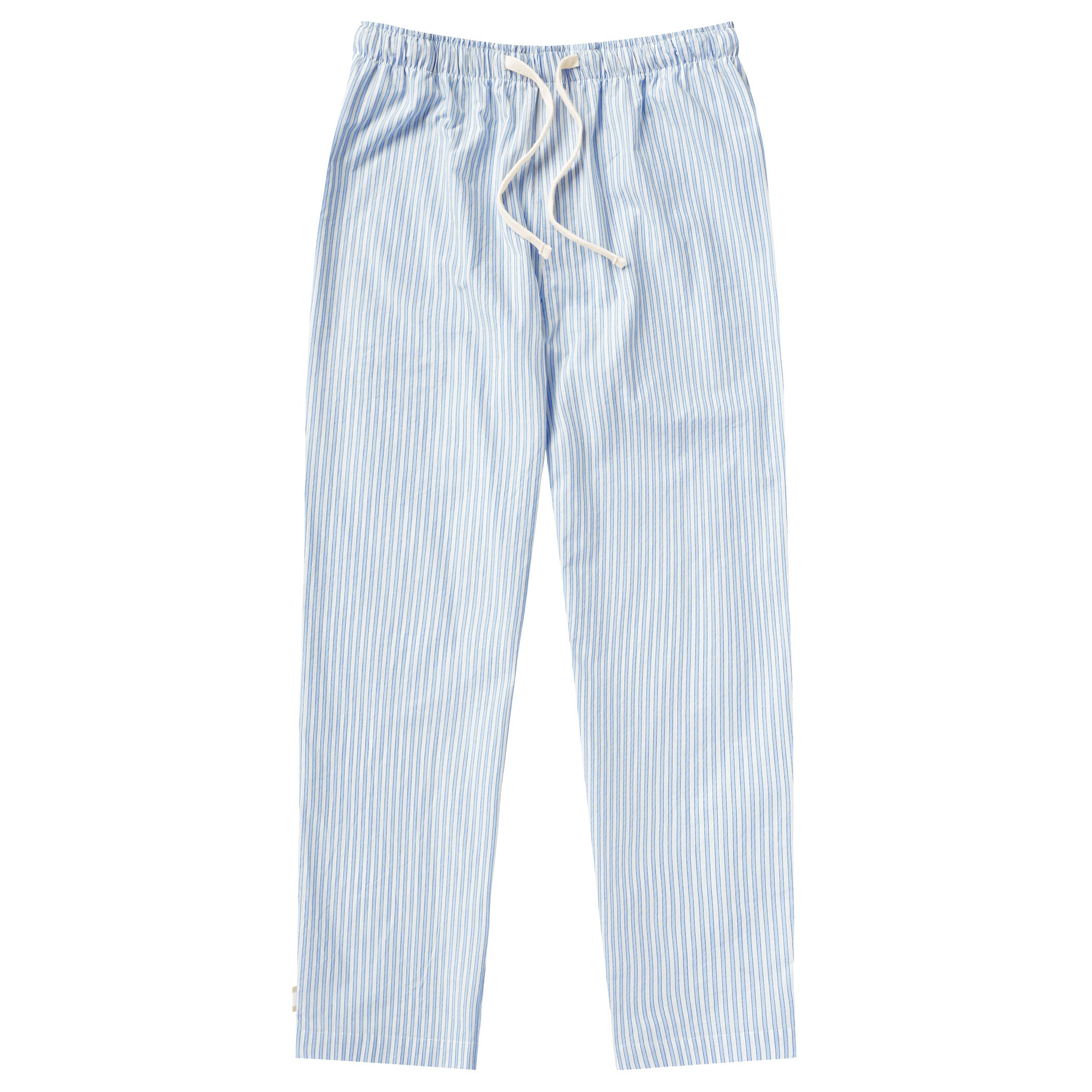 Made in Canada 100% Cotton Pyjama Pant Blue Stripe - Unisex - Province of Canada