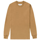 Made in Canada 100% Organic Cotton Long Sleeve Tee Camel - Province of Canada