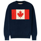 Made in Canada Cotton Canada Flag Cotton Knit Sweater - Unisex - Province of Canada 