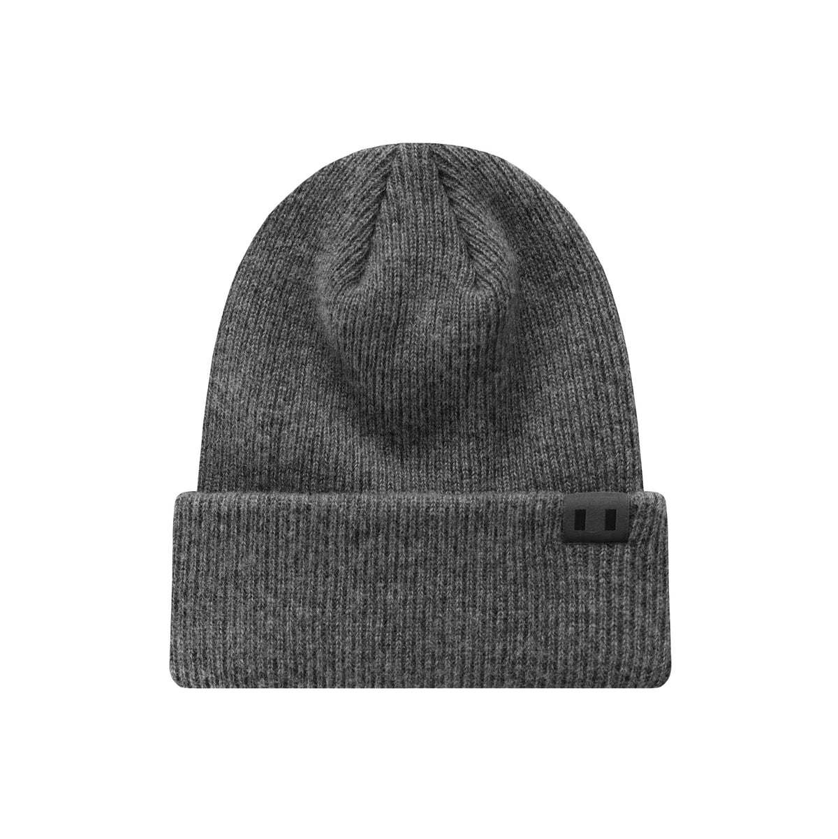 Made in Canada - Cashmere Wool Rib Toque Charcoal - Province of Canada