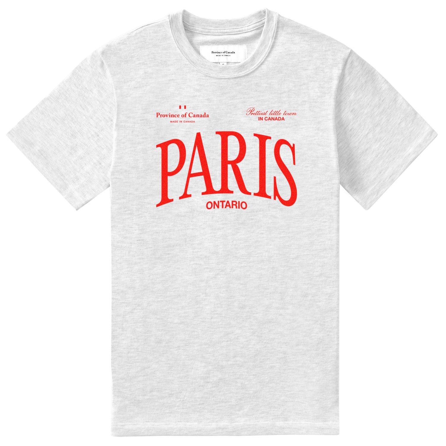 Made in Canada Paris Ontario Tee Cloud - Unisex - Province of Canada