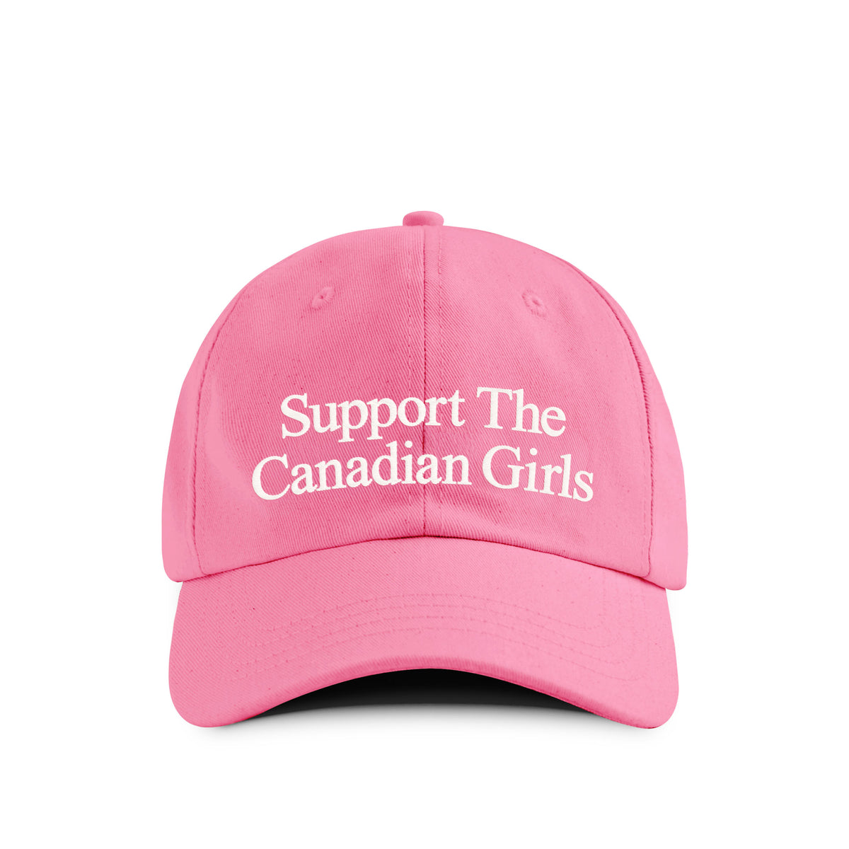 Made in Canada Support the Canadian Girls Baseball Hat Pink - Province of Canada