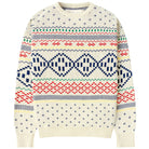 Made in Canada 100% Cotton Fair Isle Cotton Knit Sweater - Unisex - Province of Canada