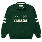 Made in Canada 100% Cotton Canada Button Pullover Forest - Unisex - Province of Canada