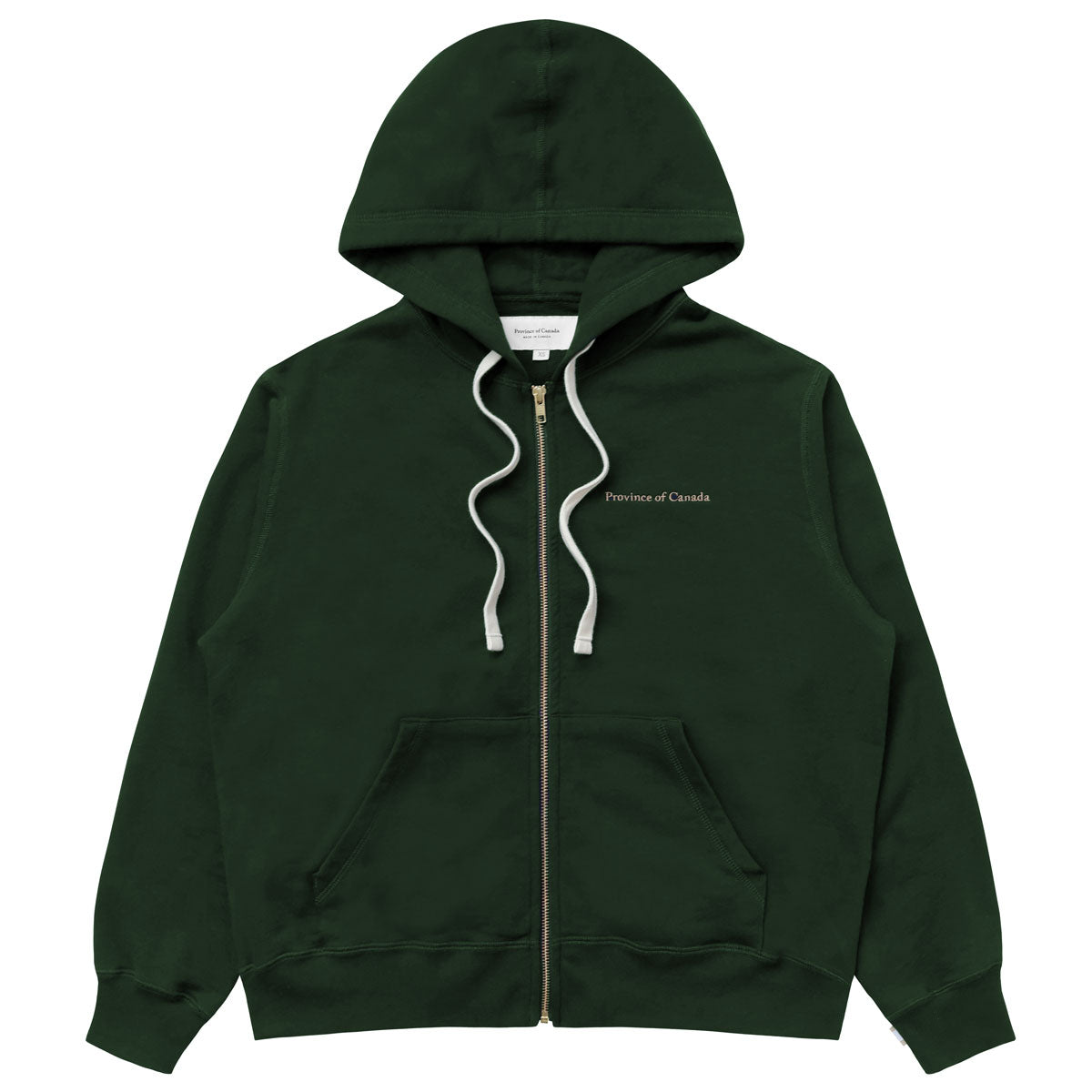 French Terry Zip Hoodie Forest - Unisex – Province of Canada