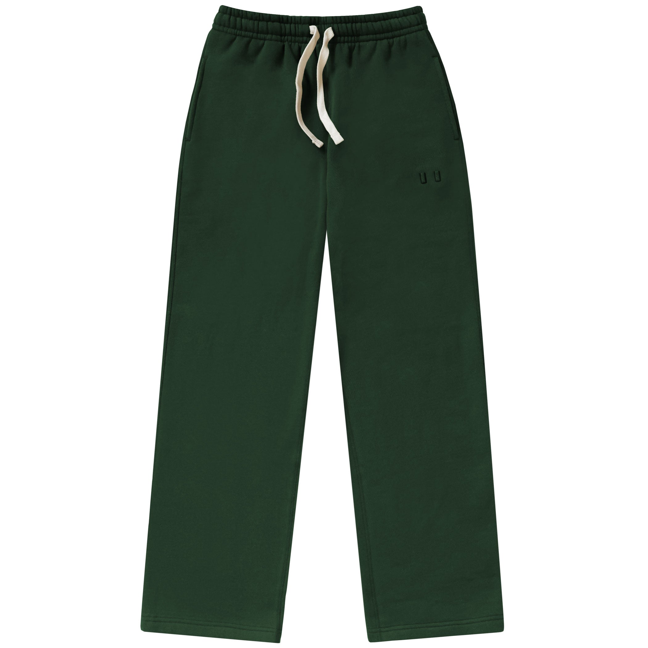 Made in Canada Flag Fleece Wide Leg Sweatpant Forest - Unisex - Province of Canada