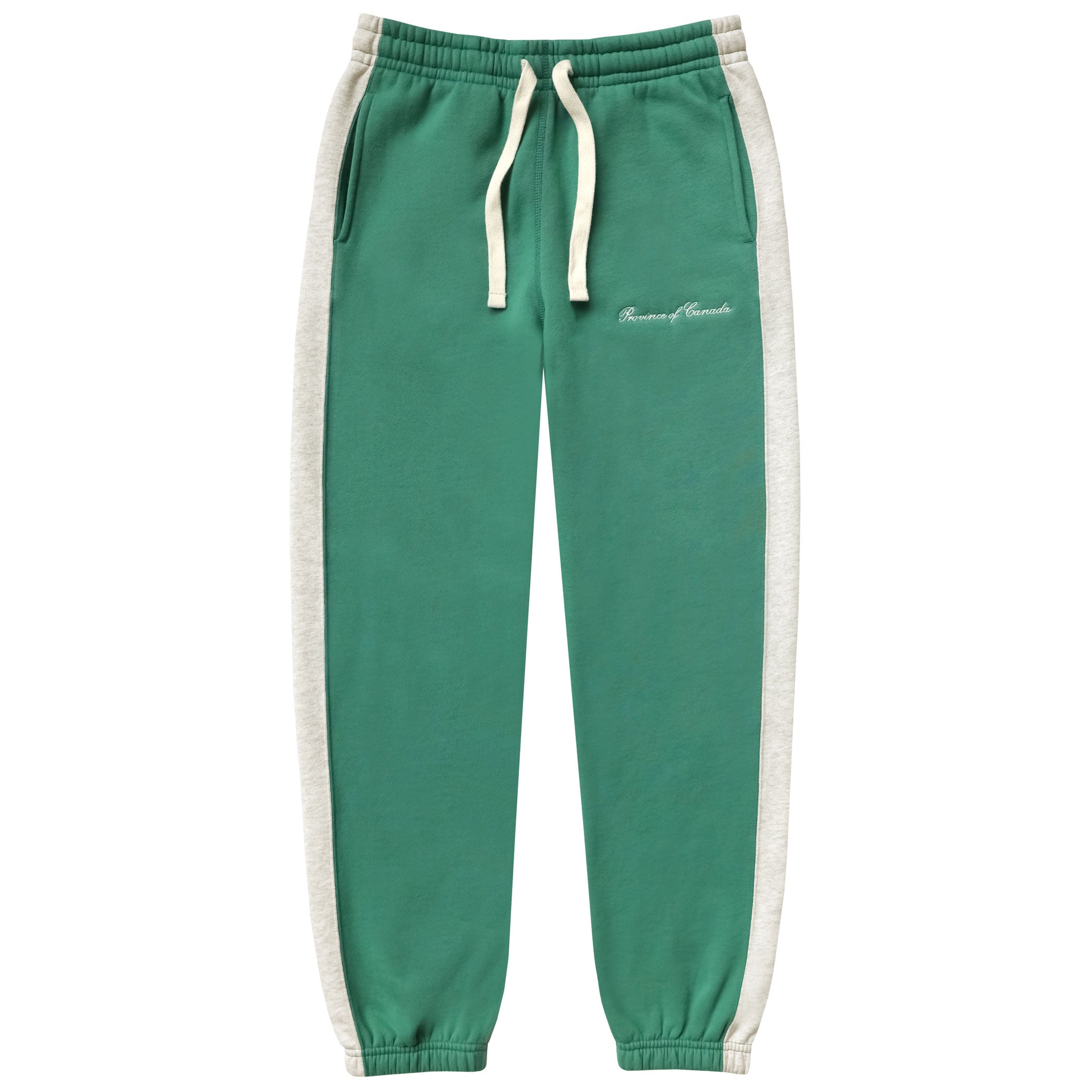 Made in Canada Cotton Club Fleece Sweatpant Green - Unisex - Province of Canada