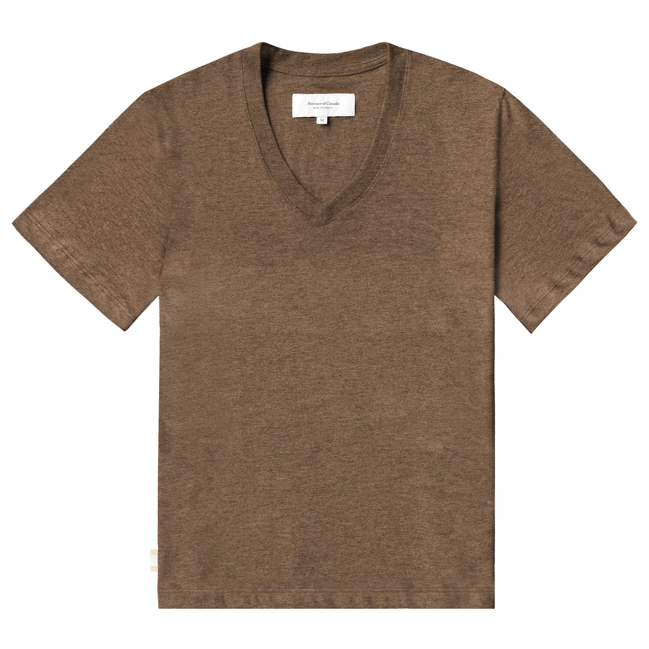 Friday V-Neck Tee White - Made in Canada - Province of Canada