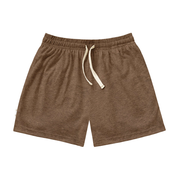 Weekend Short Heather Brown - Mens - Made in Canada - Province of