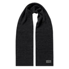 Made in Canada 100% Cotton Knit Scarf Heather Black - Province of Canada 