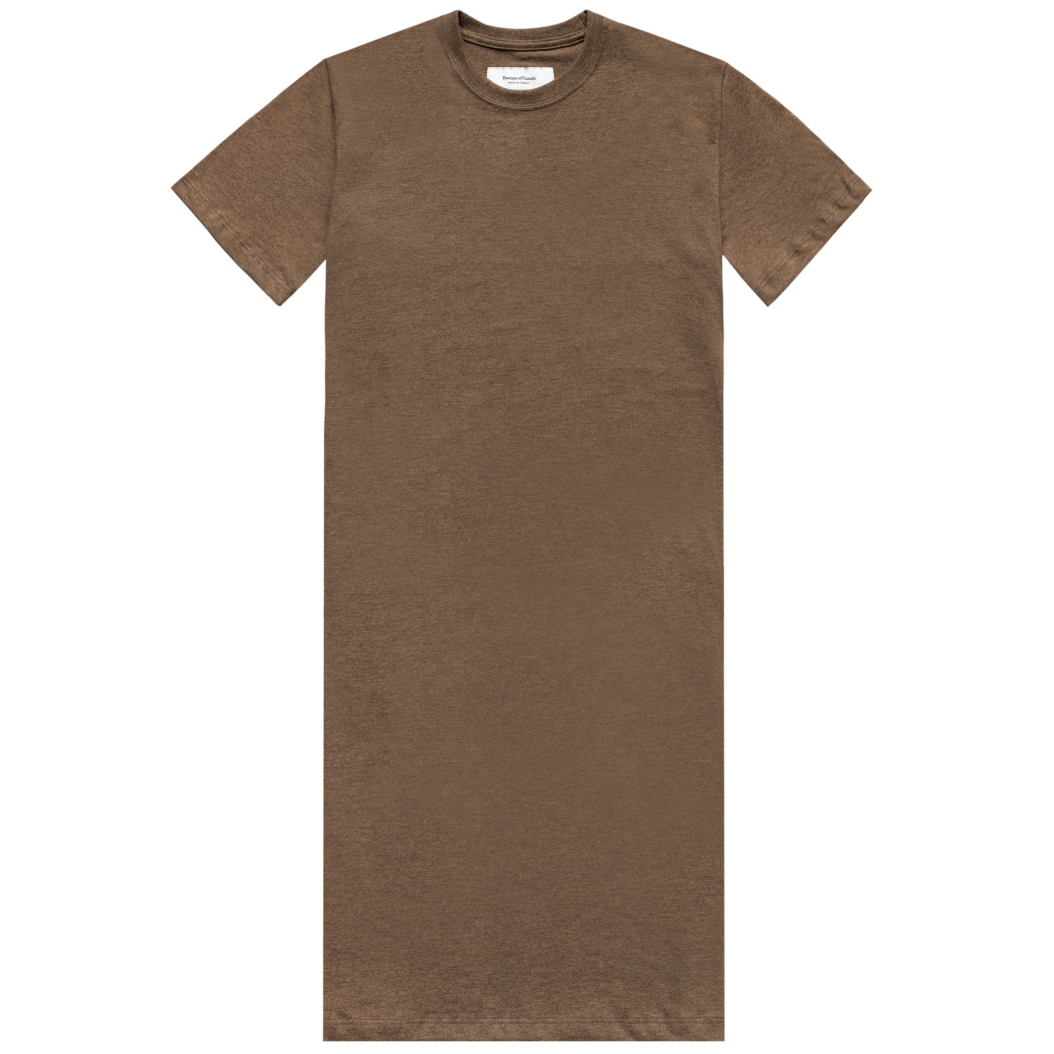 Midi T-Shirt Dress Black - Made in Canada - Province of Canada